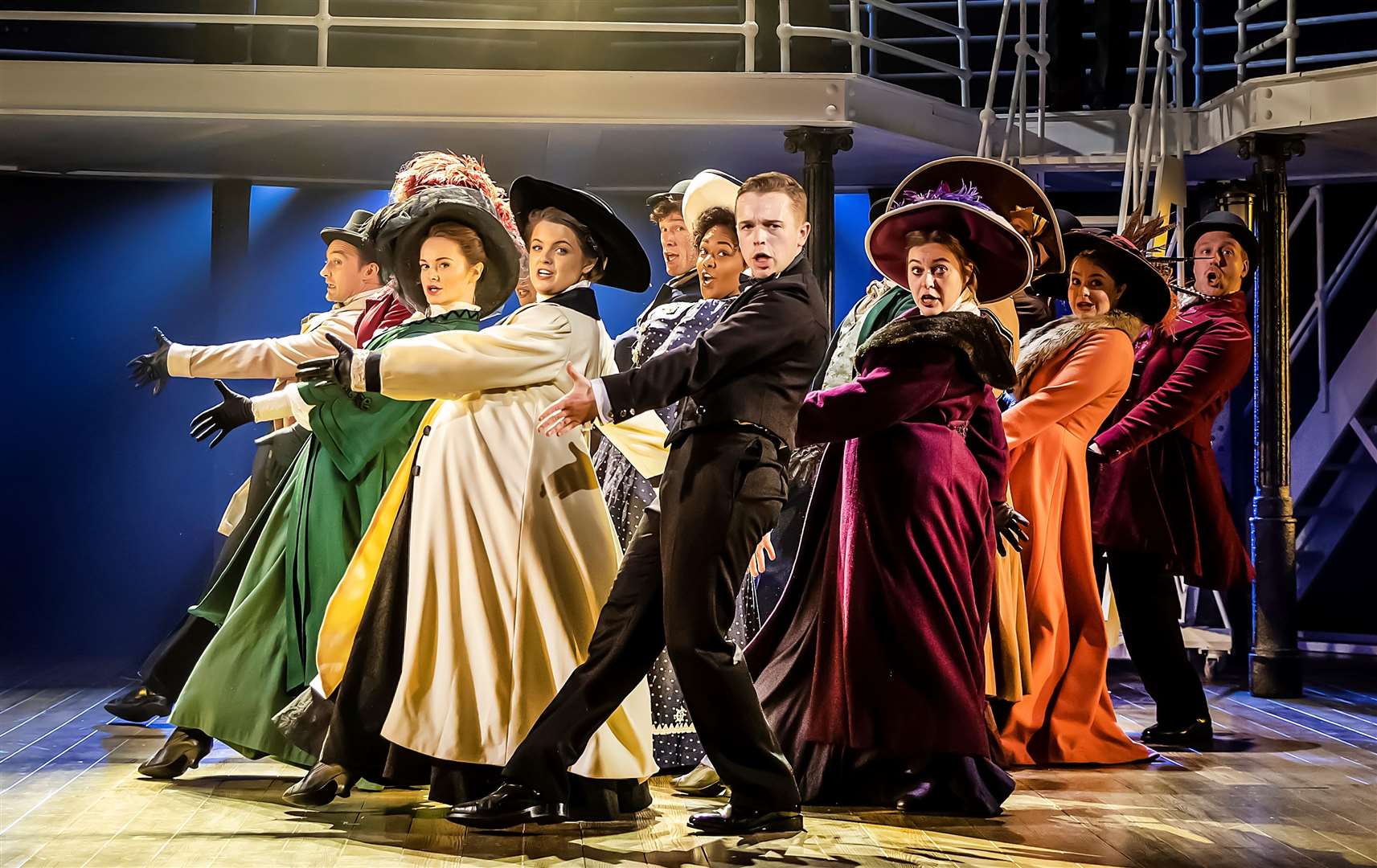 Titanic the Musical. Picture: Pamela Raith Photography