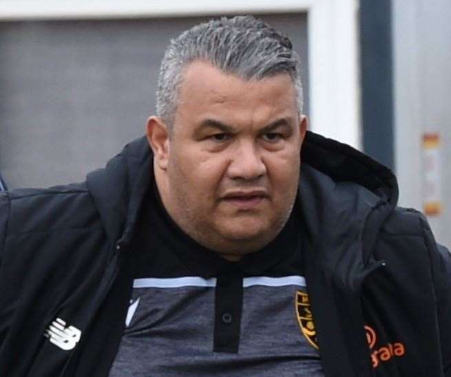 Maidstone United manager Hakan Hayrettin. Picture: Steve Terrell