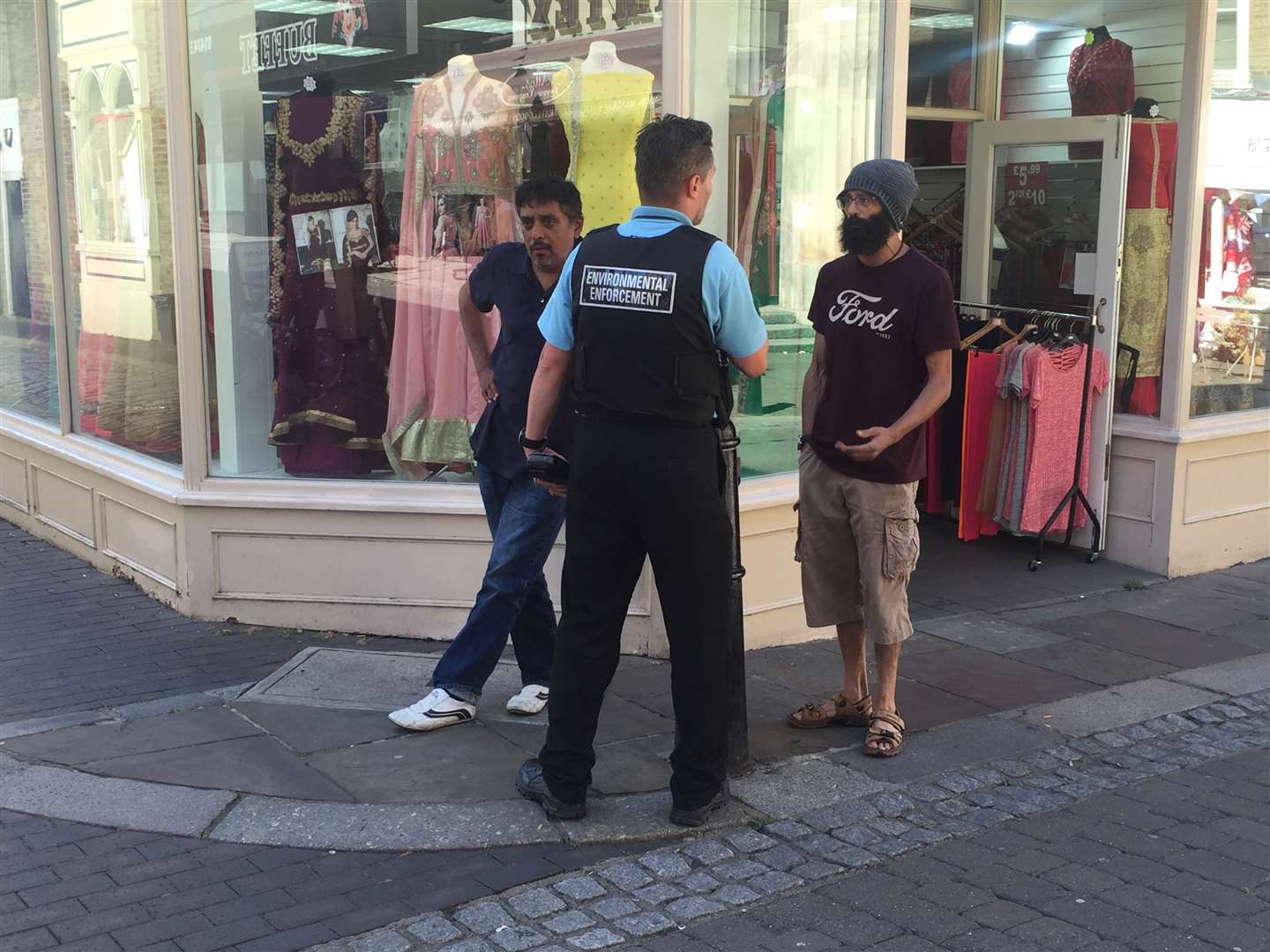 An enforcement officer in Gravesend