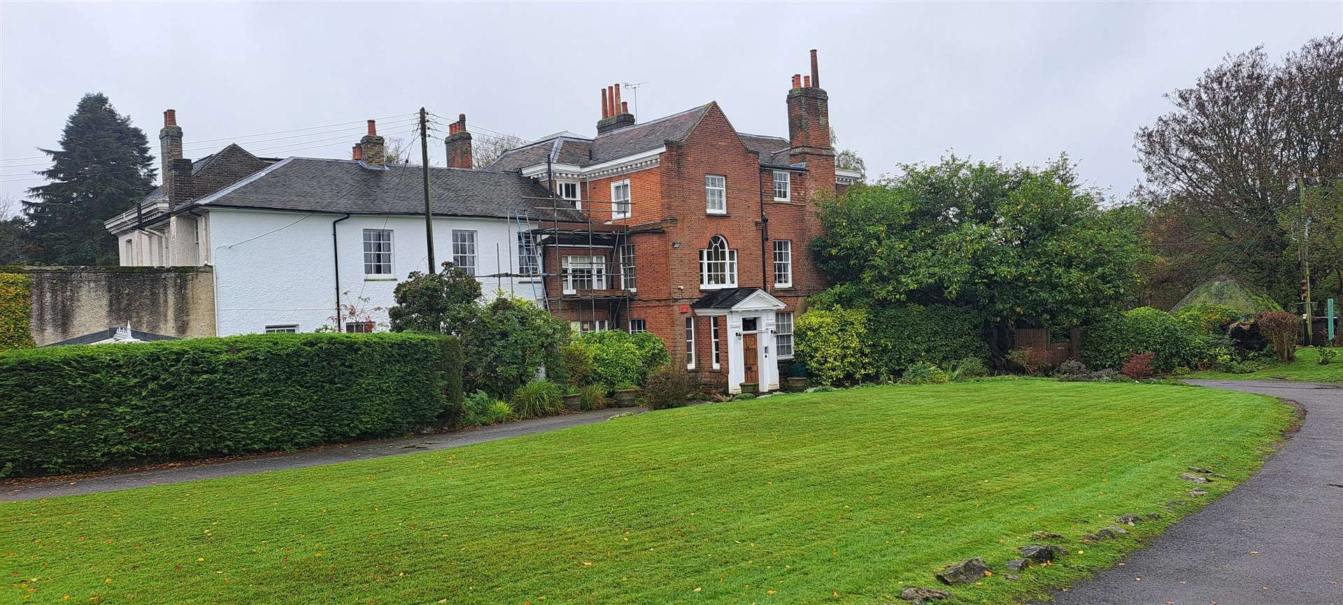 Hayle Place is Grade II listed