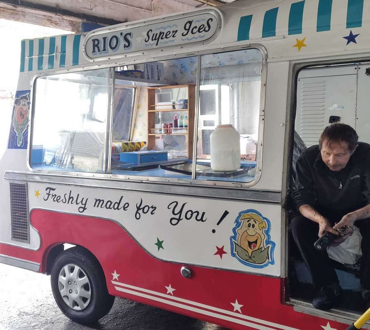 Rio ran Rio's Ice Cream in Folkestone for 70 years before he died aged 81