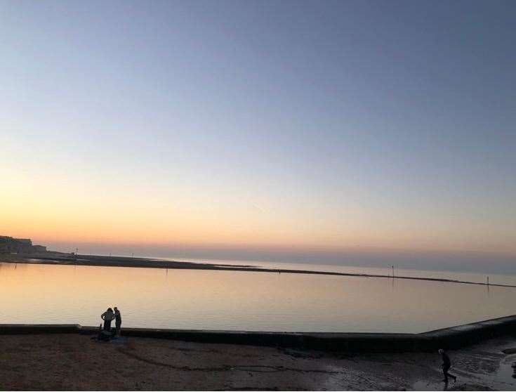 The Walpole Bay tidal pool was mentioned in Time Out as one of the great features of the area