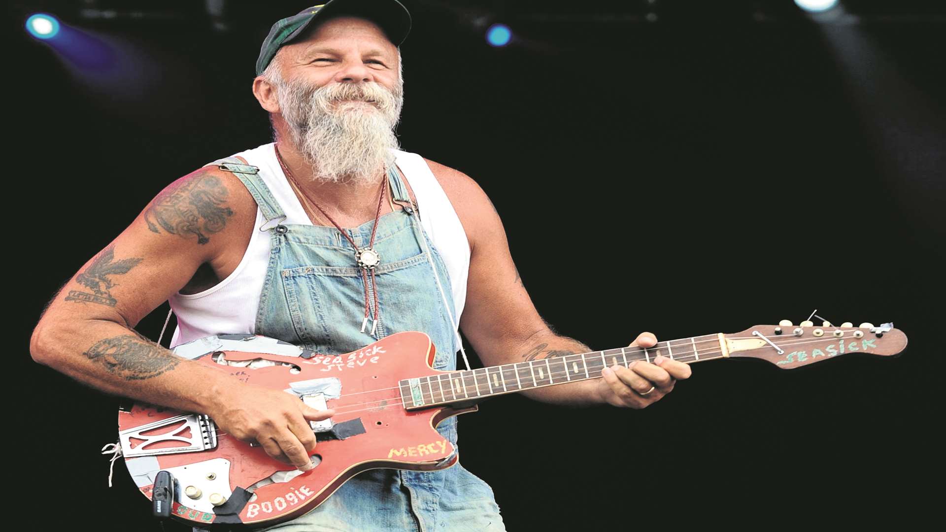 Seasick Steve Picture: Ian West/PA Photos