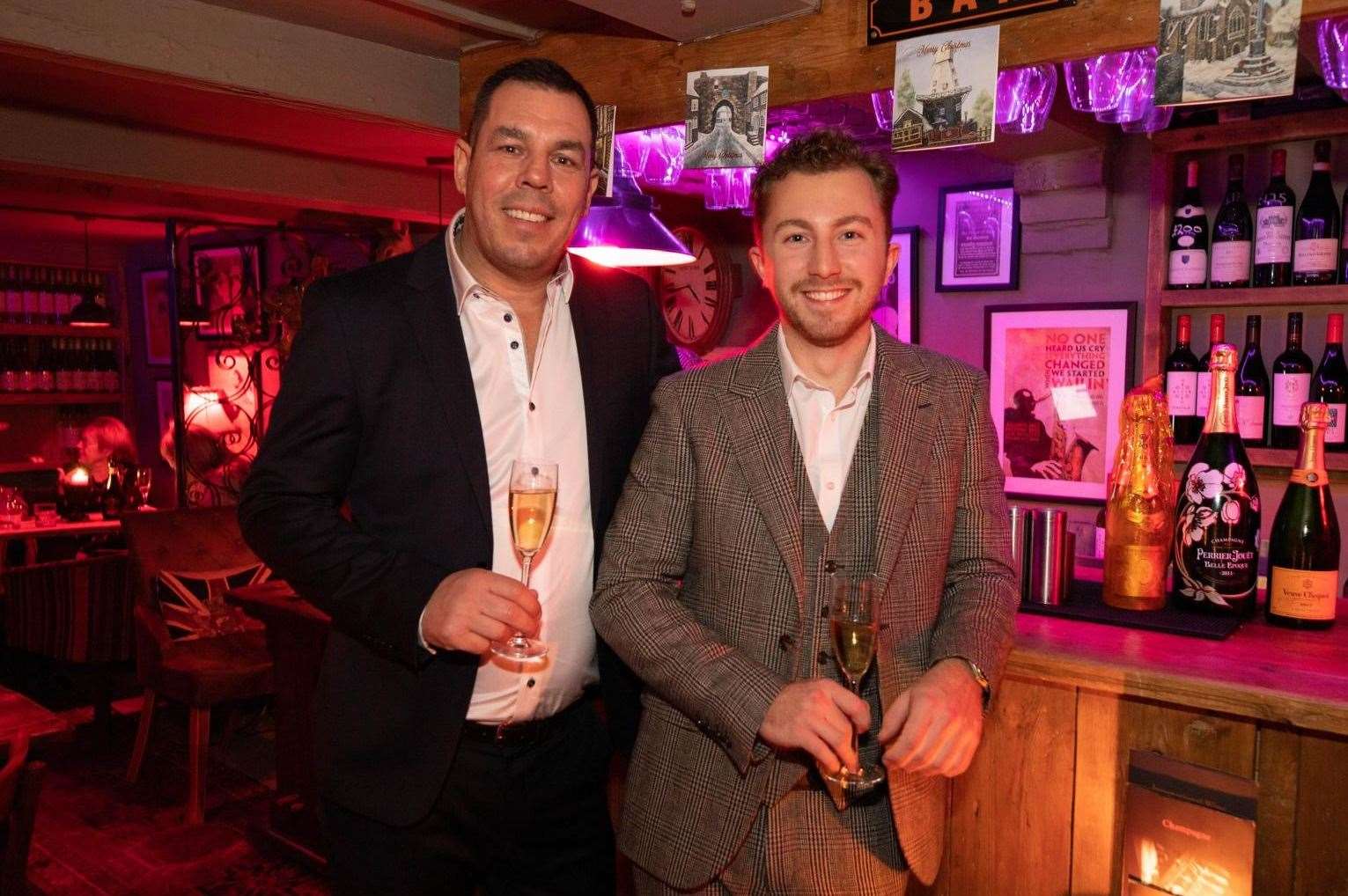 Peter Ockleden and Oliver Kinsley brought The Grapevine to Tenterden in July. Picture: Oliver Kinsley