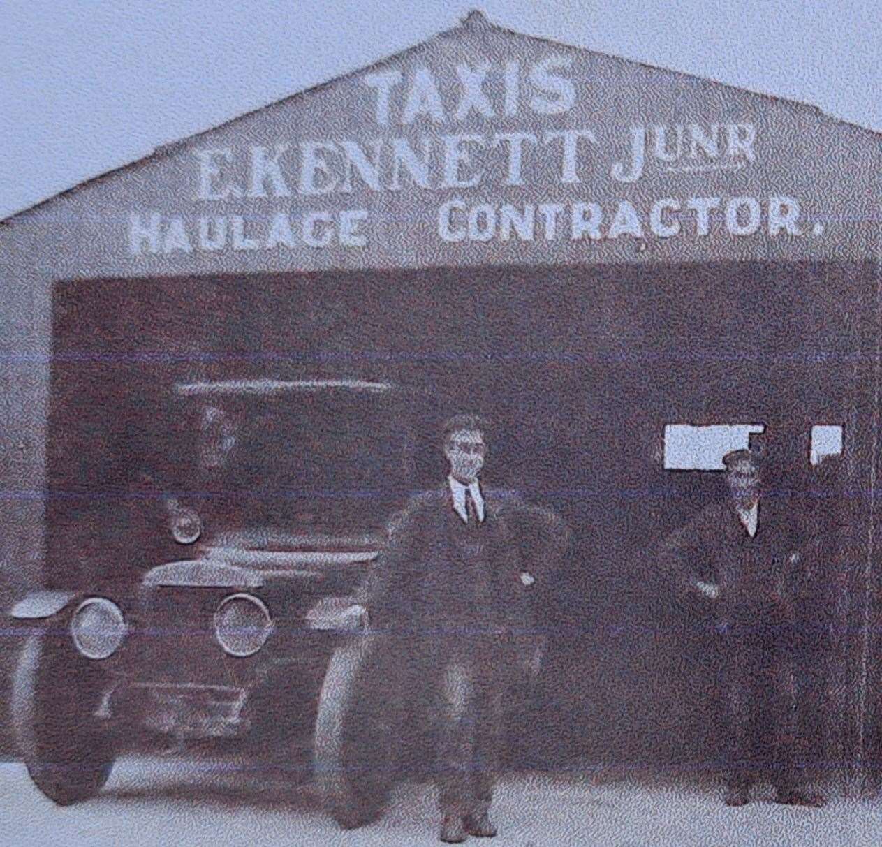 The original E. Kennett garage at Station Road, Walmer. Picture: Wayne Shorter