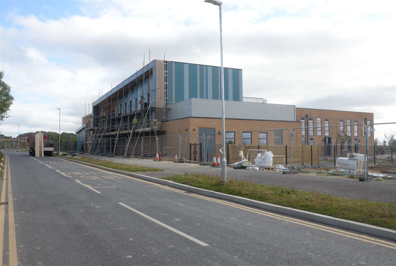 The new school is the first of four primary schools set to be built on the 5,750-home Chilmington Green estate. Picture: Chris Davey