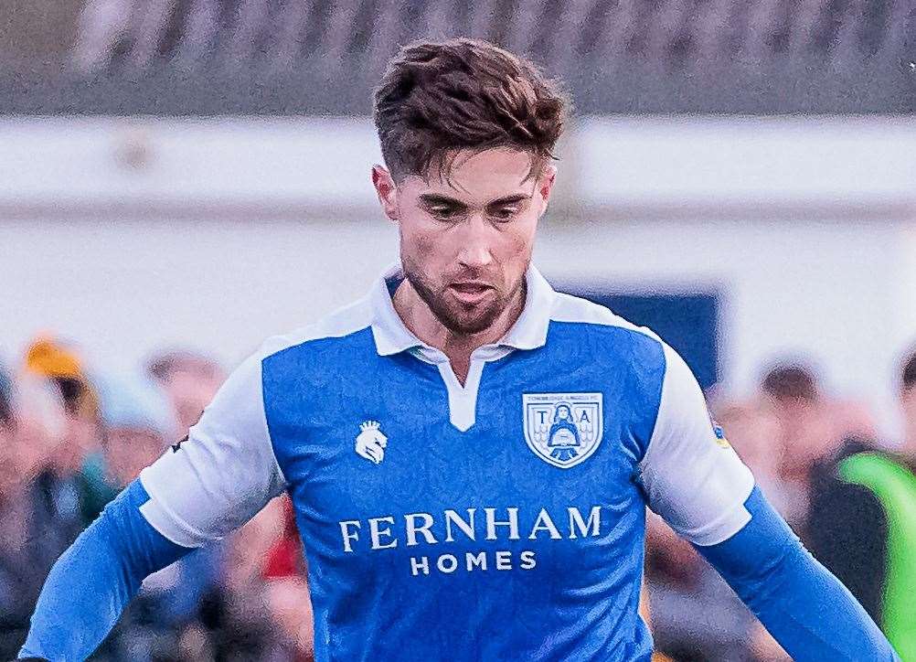 Sean Shields is banging in the goals for Tonbridge. Picture: Helen Cooper