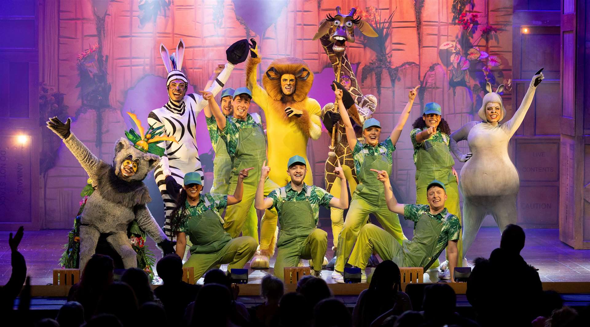 Madagascar the Musical, a stage adaptation of the animated film, is coming to Dartford. Picture: Phil Tragen