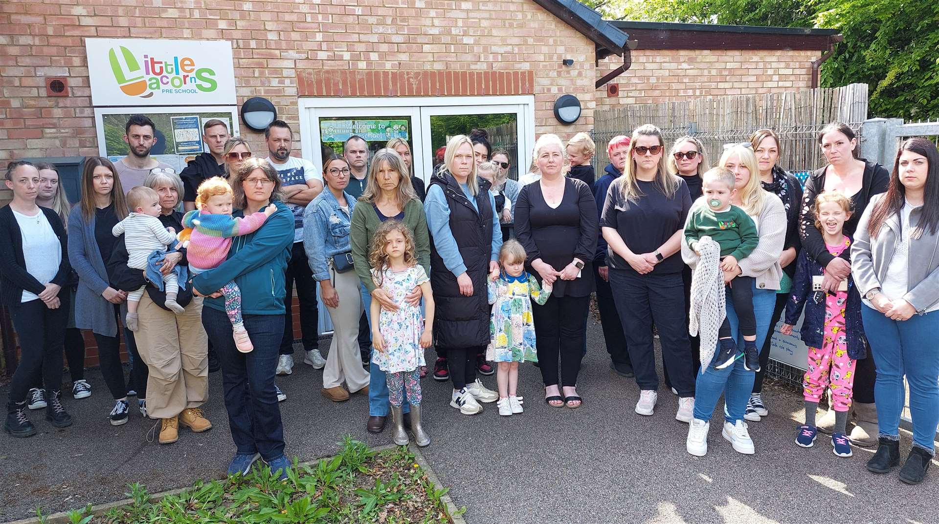 Previously, staff and parents at Little Acorns Nursery in Park Farm were left devastated after being told the nursery had to find a new home