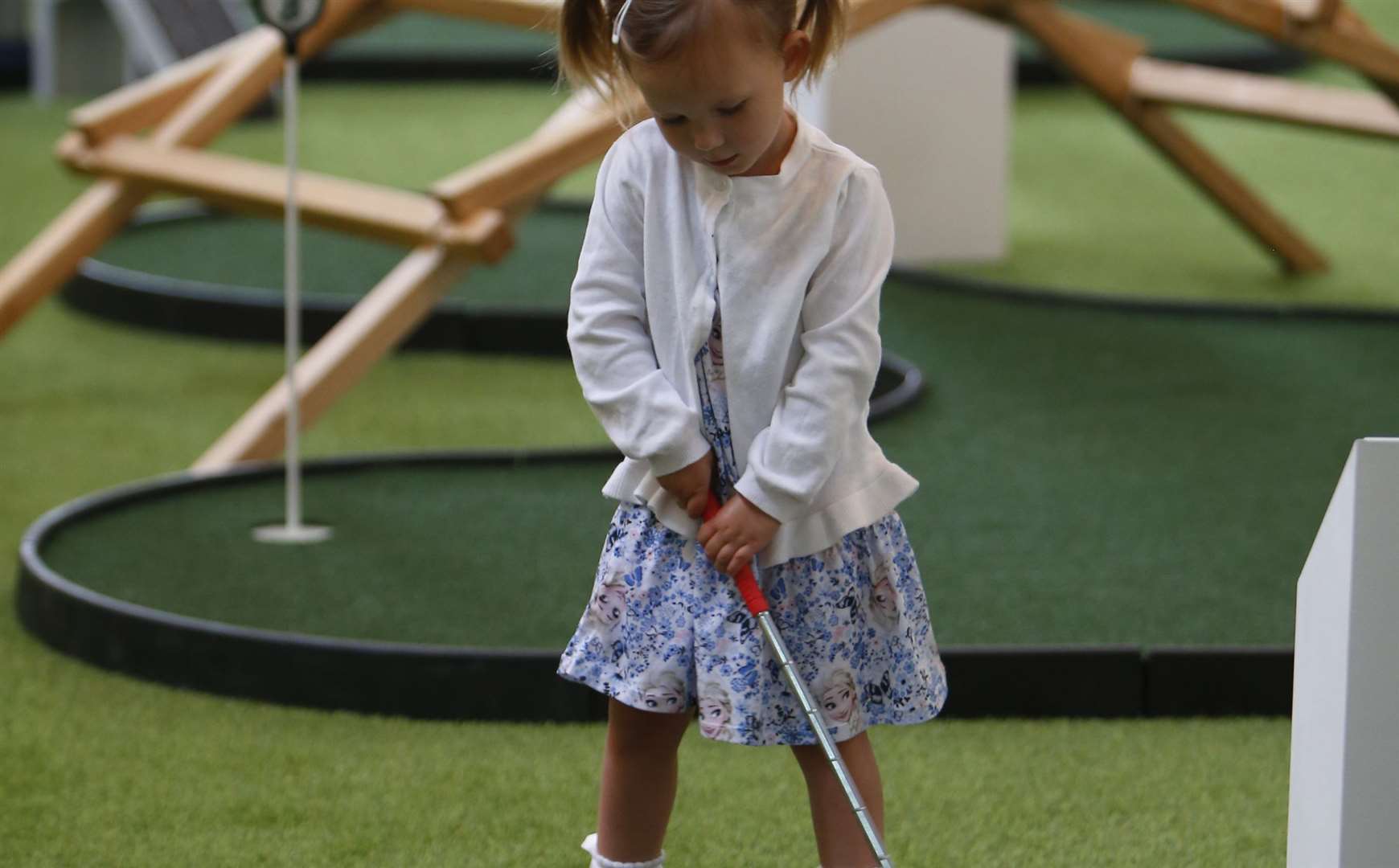 Rochester Cathedral crazy golf has proved very popular