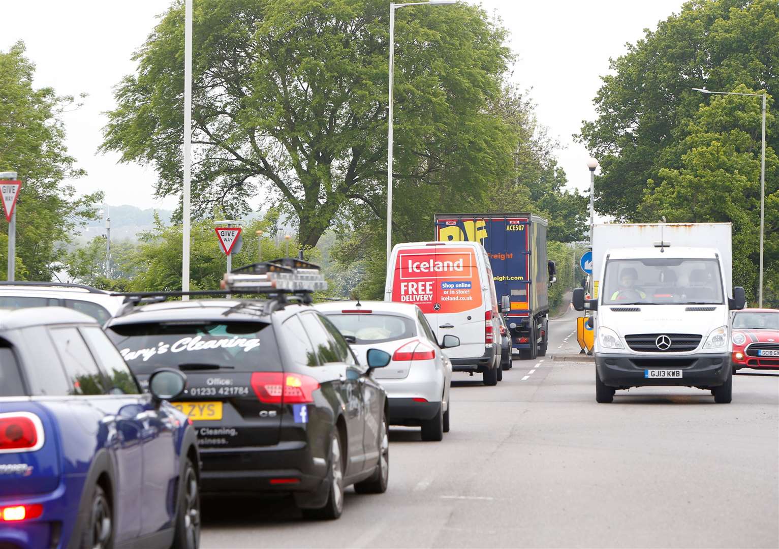 The Chart Road dual carriageway project in Ashford is in jeopardy after developers proposed to scrap its funding. Picture: Andy Jones