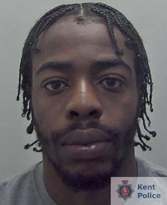 Martin Kamesa: jailed county lines dealer. Picture: Kent Police