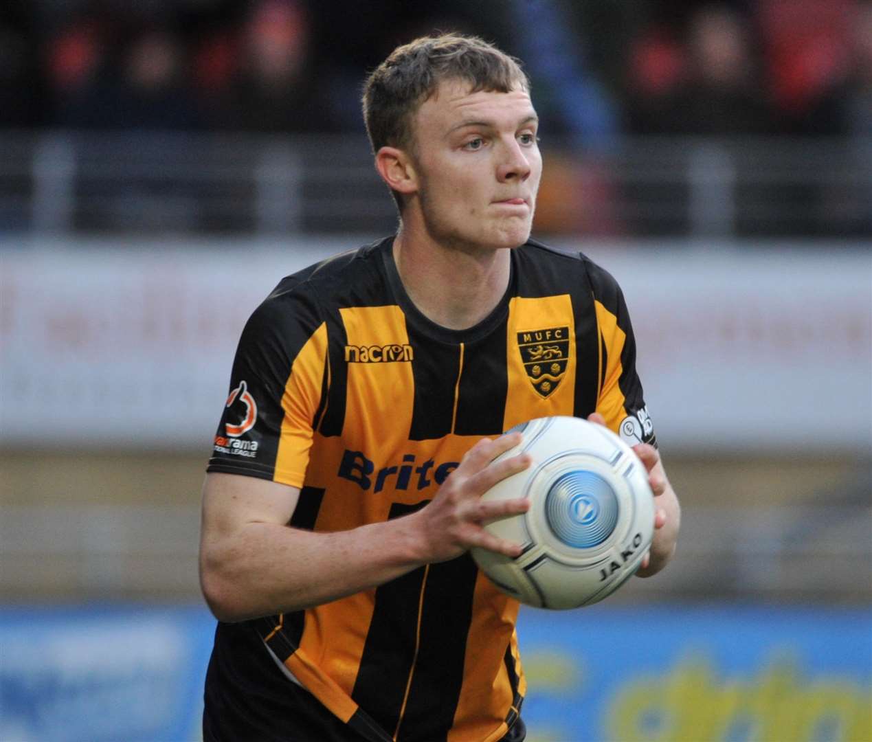 Maidstone loan signing Dan Meredith Picture: Steve Terrell