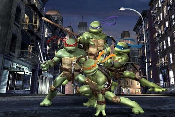 Terrapins eat frogs and ducklings.... not like these ninja turtles. Picture: Warner Bros