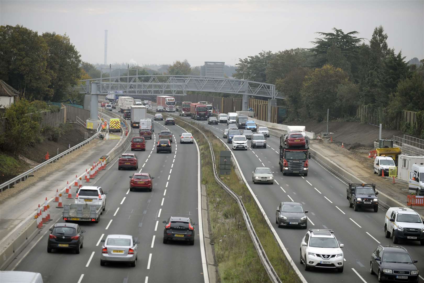 The accident is causing delays at junction 4. Picture: Library image.