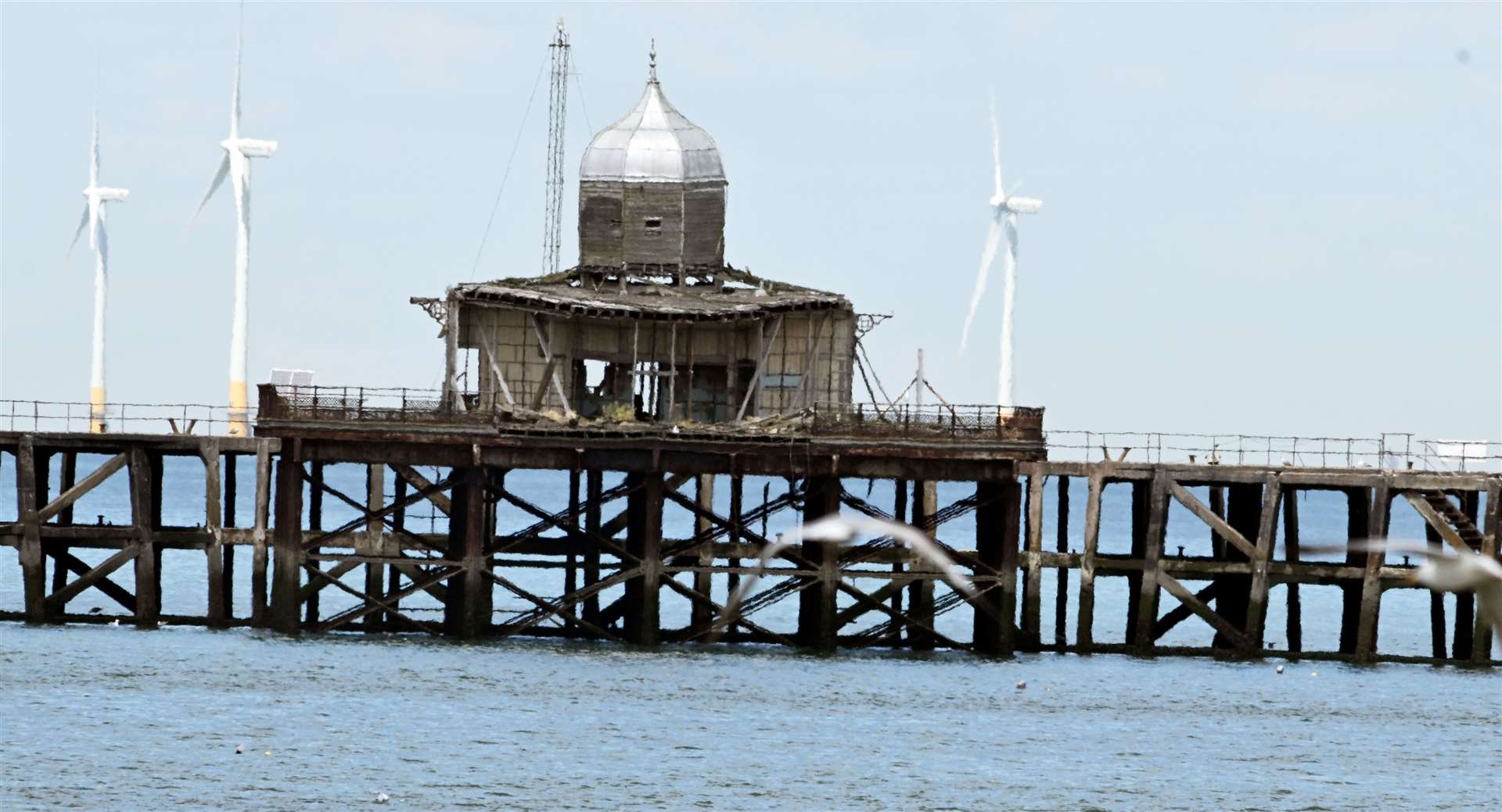 The crumbling dome has led to many concerns over the years. Picture: Barry Goodwin