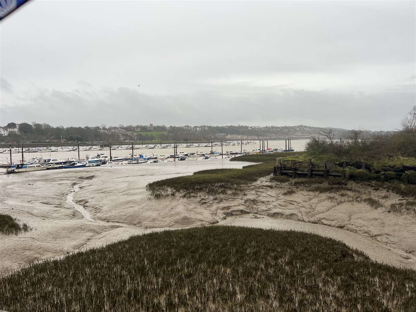 A footbridge over Jane's Creek, Strood, had been planned