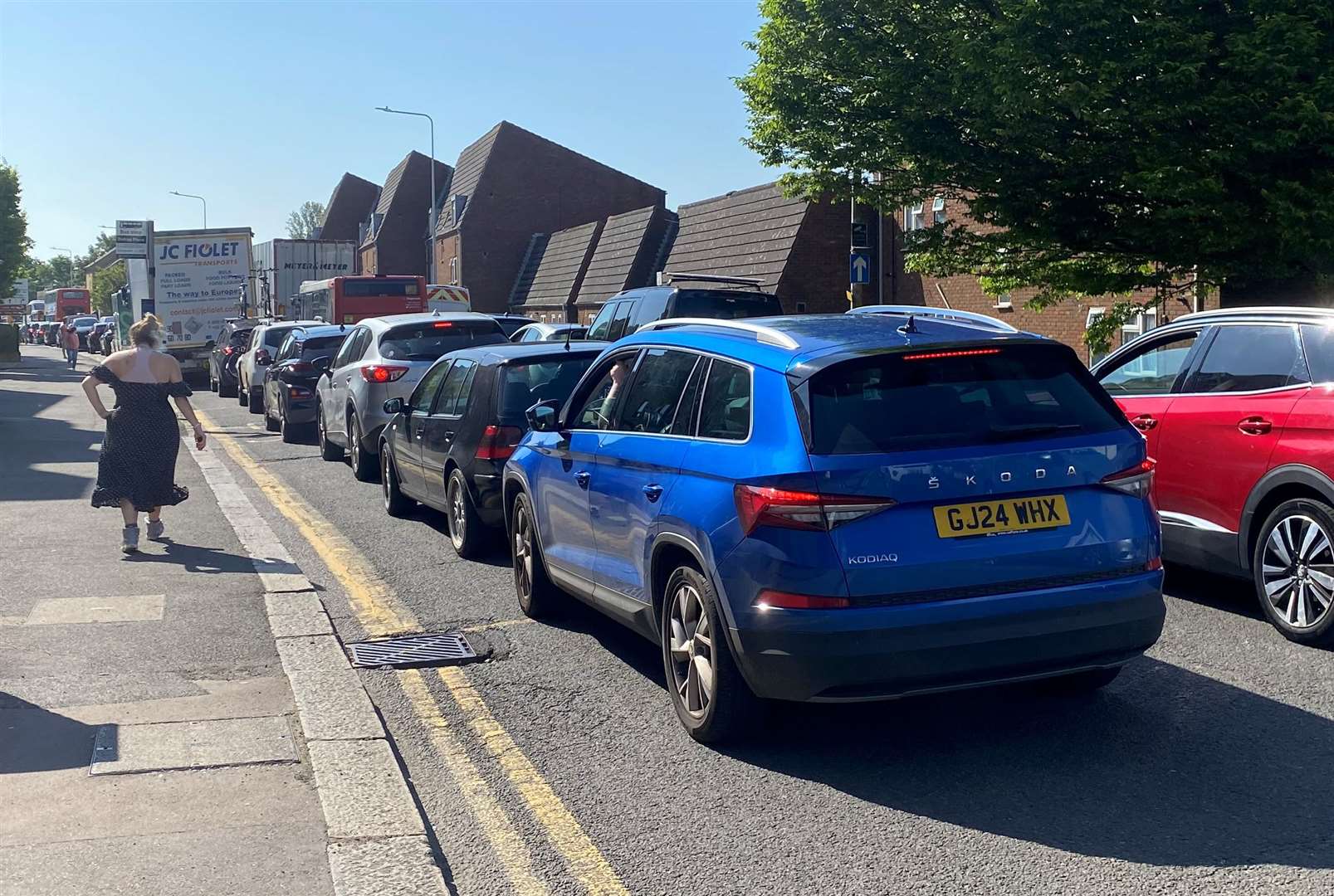 Delays in Dover at the start of May half-term as drivers try to get to the port