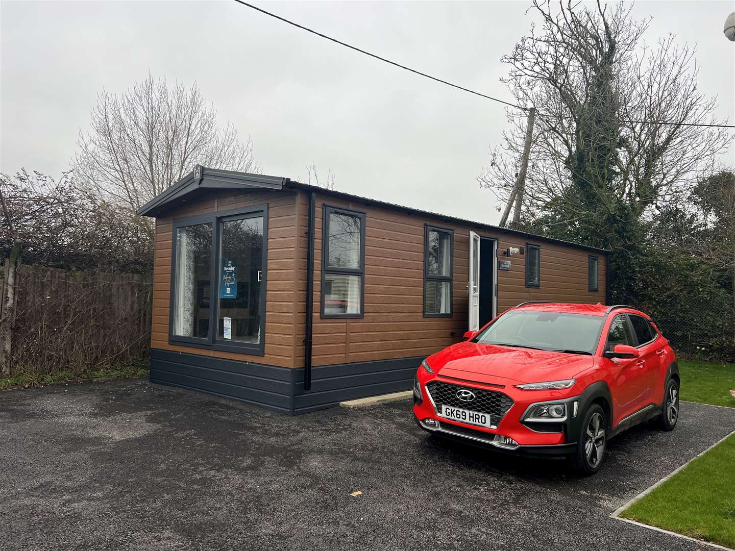 One of the new lodges at Eden Leisure Park in Eastchurch