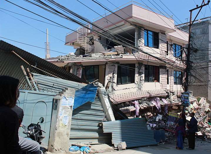 The last earthquake in Nepal caused devastation in Kathmandu and surrounding areas. Picture: wikicommons