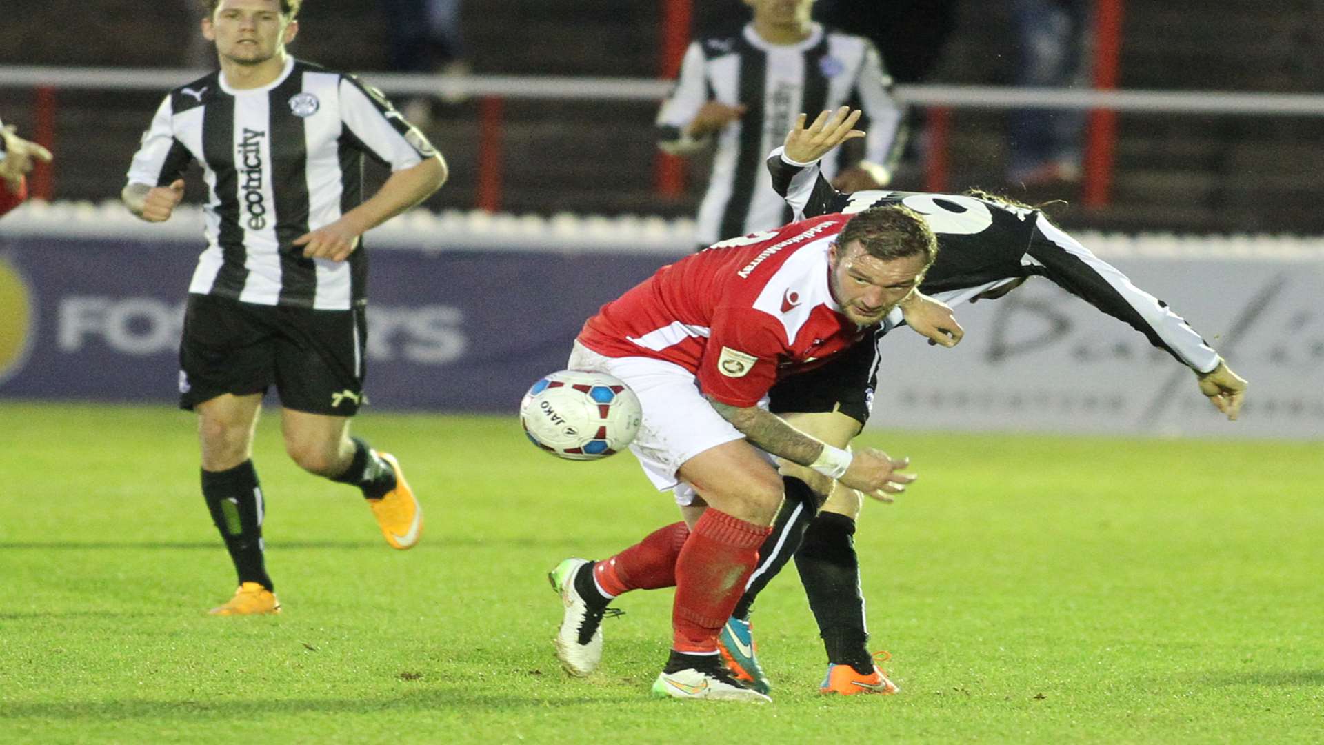 Ebbsfleet's Danny Kedwell Picture: John Westhrop