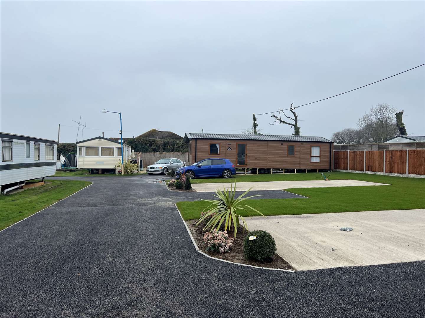 One of the new lodges at Eden Leisure Park in Eastchurch