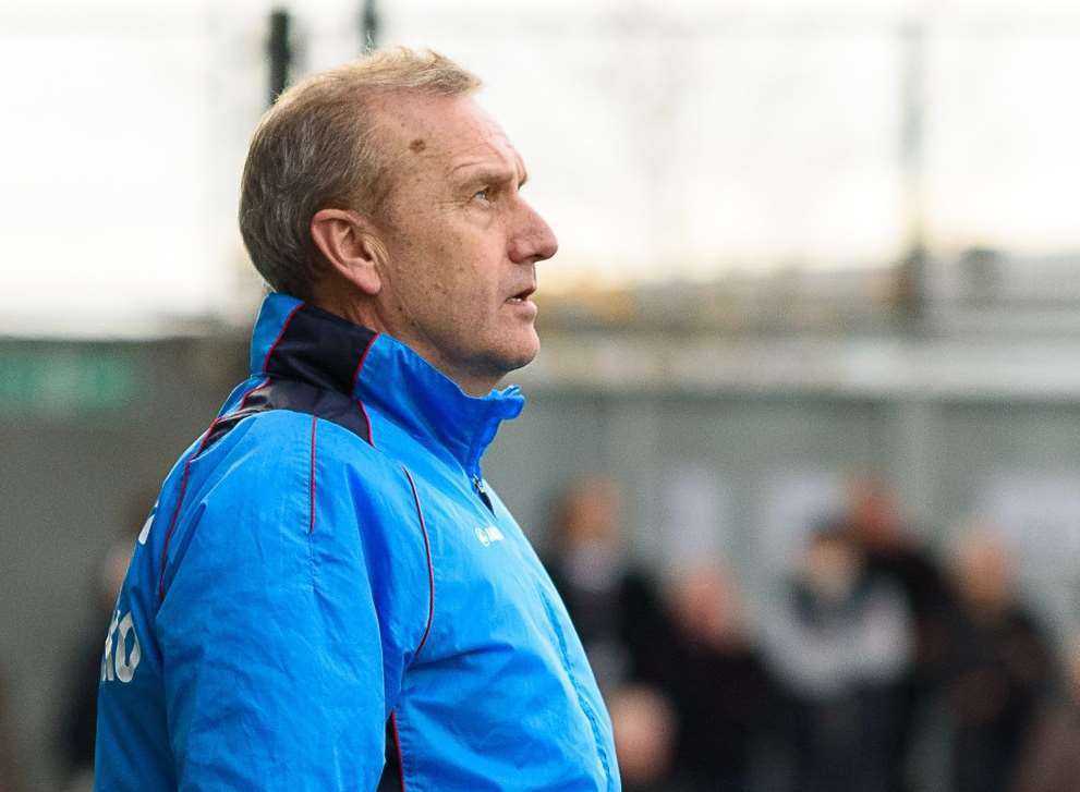 Dartford manager Tony Burman Picture: Terry Jones