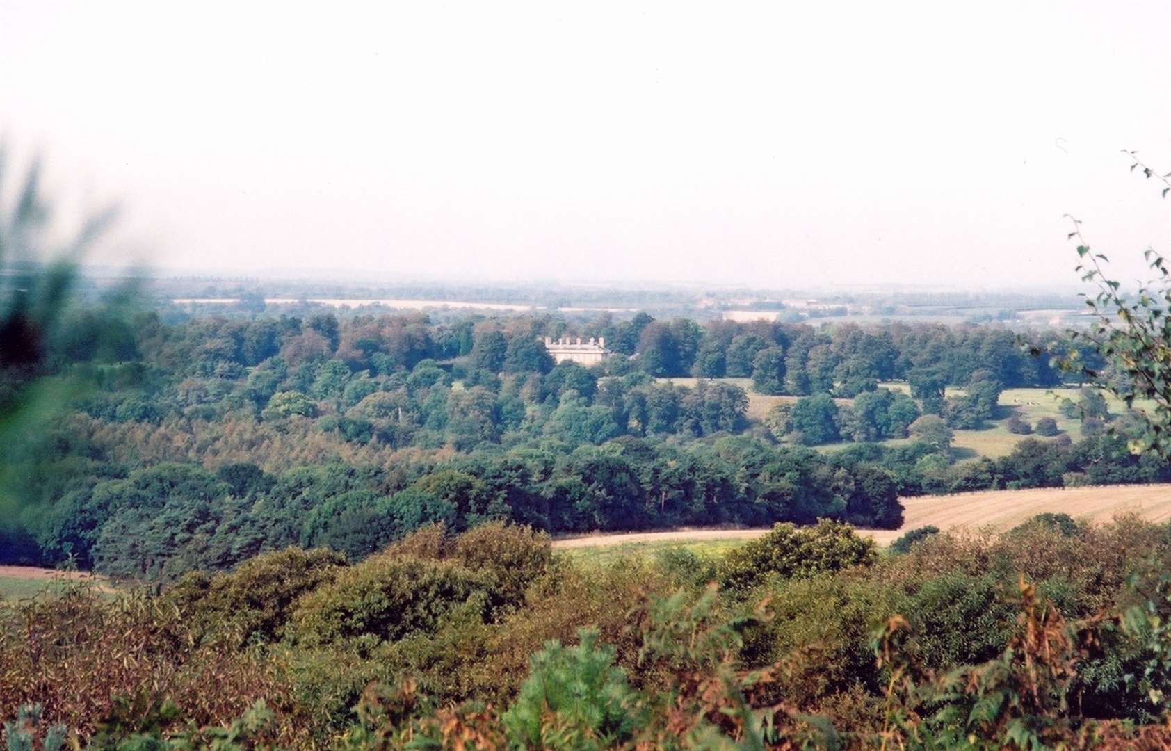 Lees Court, in the distance, was the perfect retreat for the Hollywood hero. Picture: Bob Simmonds