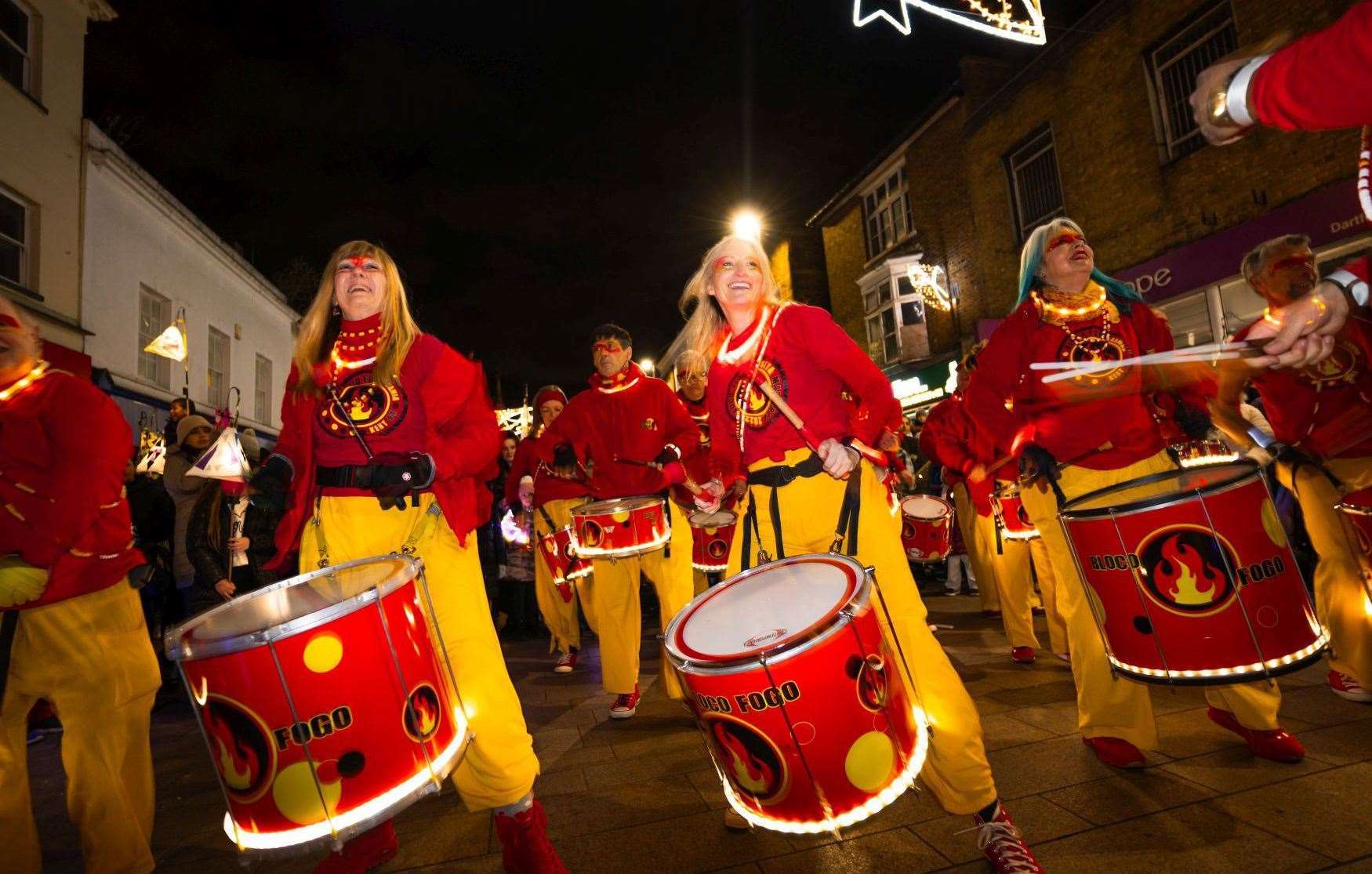 There were live performances, including Samba Reggae beats from Bloco Fogo. Picture: Cohesion Plus