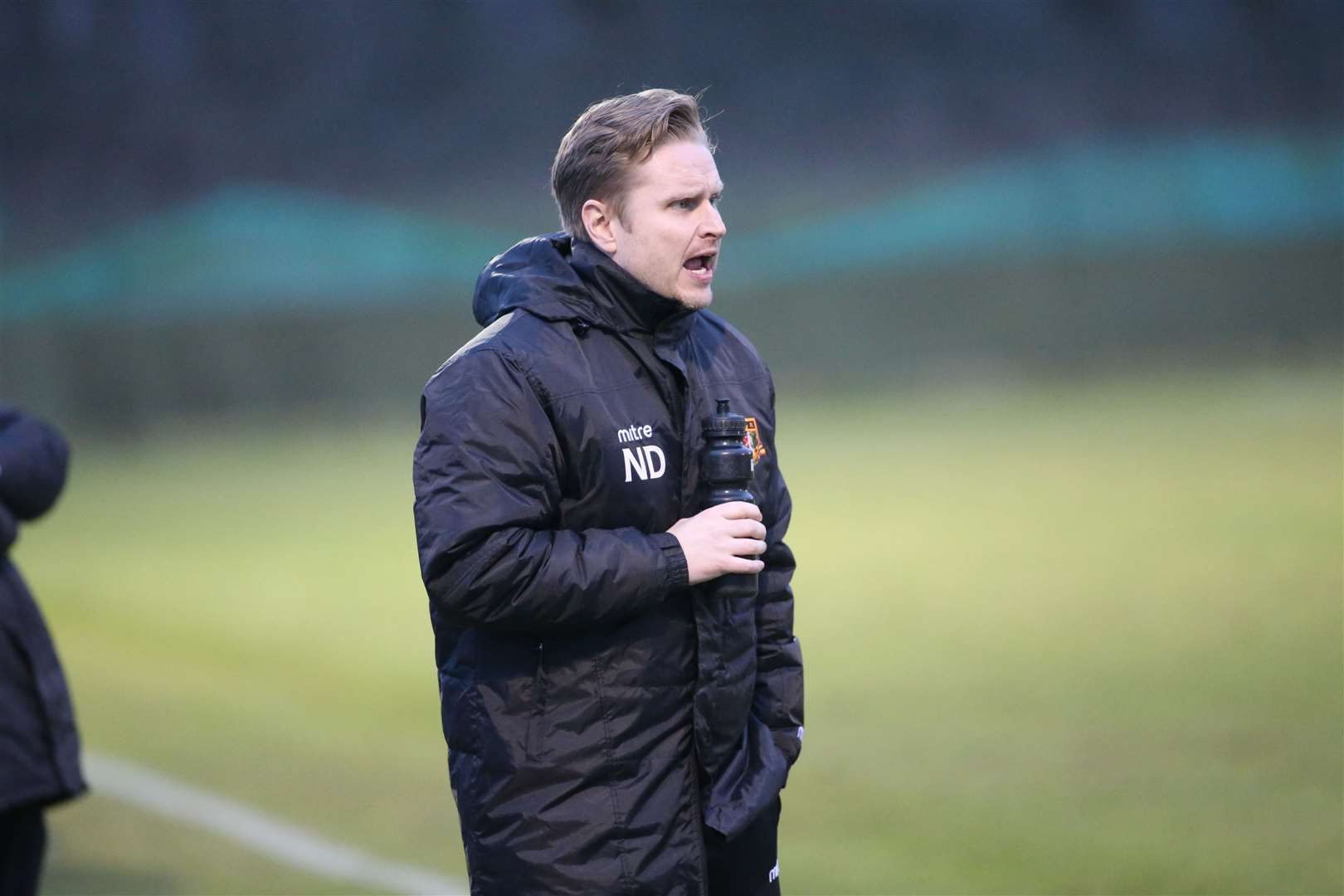 Sittingbourne manager Nick Davis Picture: John Westhrop