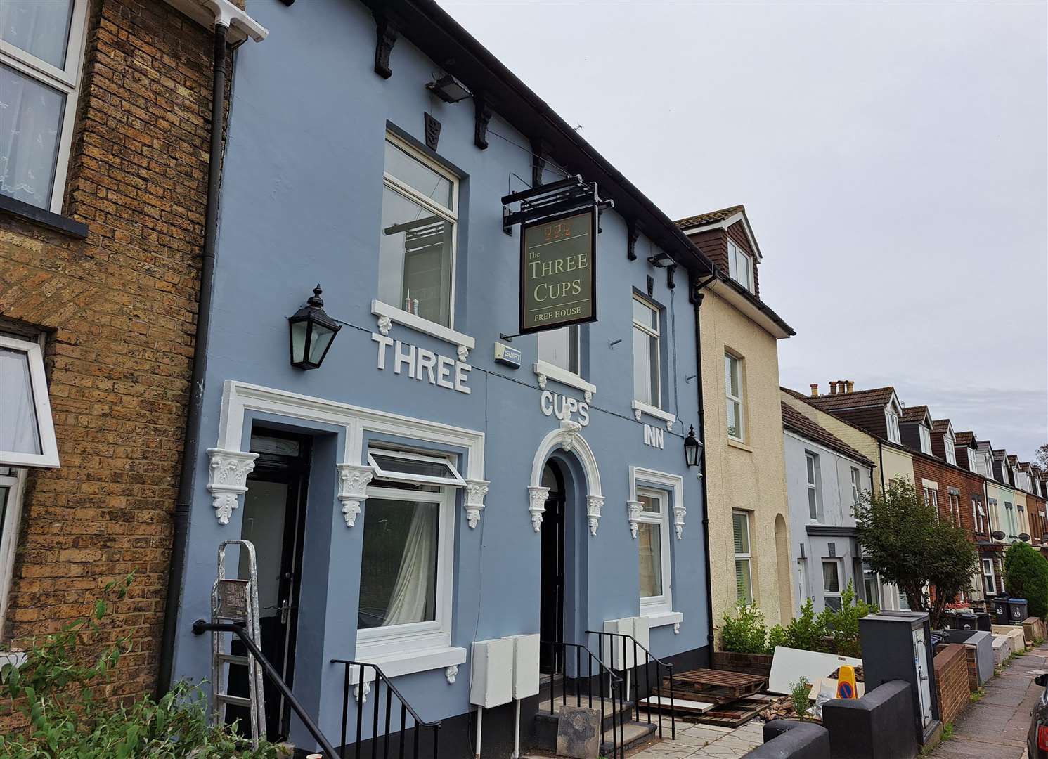 The Three Cups building in Dover