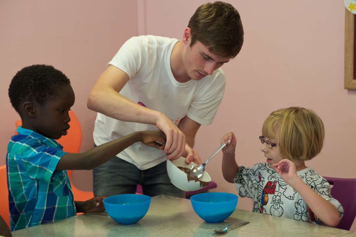 One of the charity's younger carers.