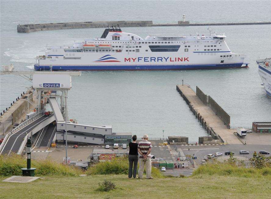 MyFerryLink's ship Berlioz