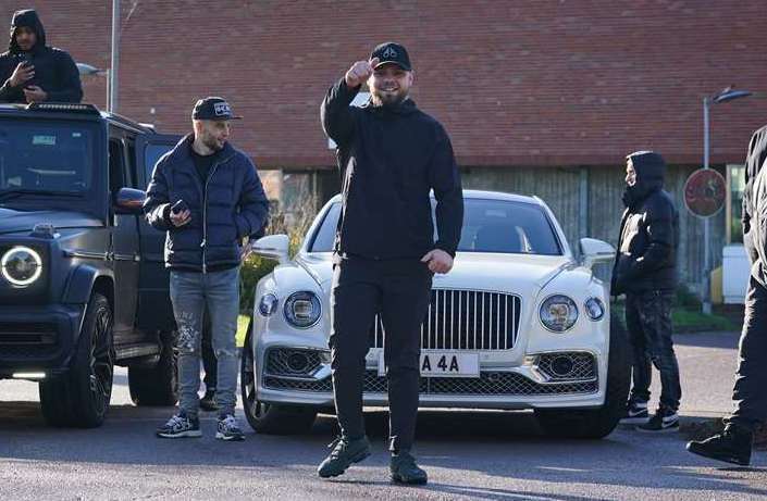 Prisoners breathe fresh air again after their early release from HMP Swaleside on Sheppey earlier this week. Picture: Gareth Fuller/PA