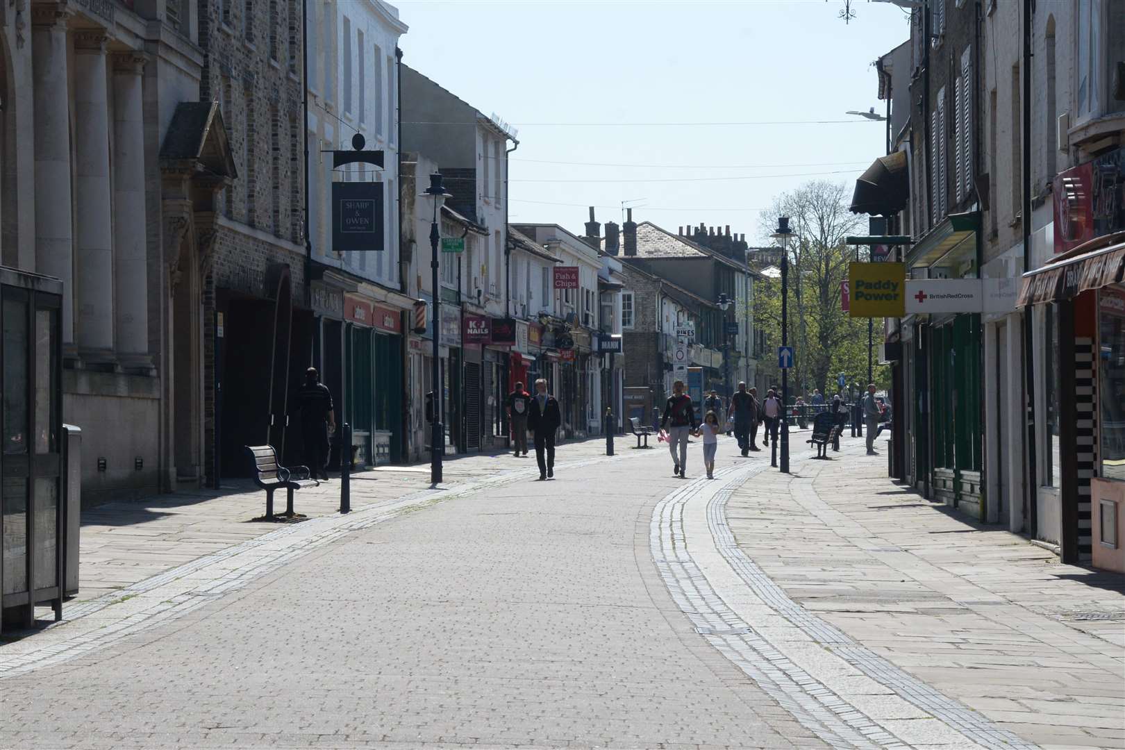 Pupils in the town's schools have been told to avoid Gravesend town centre after a rise in attacks and 'gang related crime'