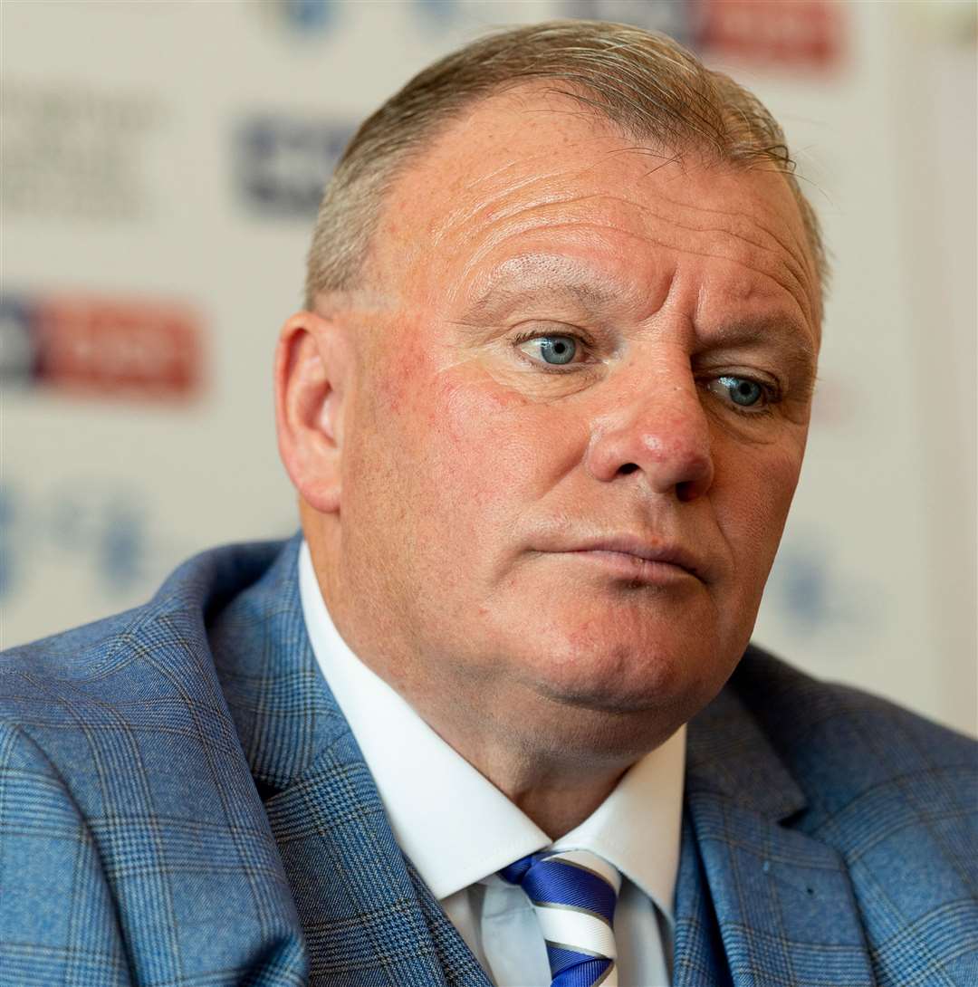 Gillingham boss Steve Evans Picture: Ady Kerry