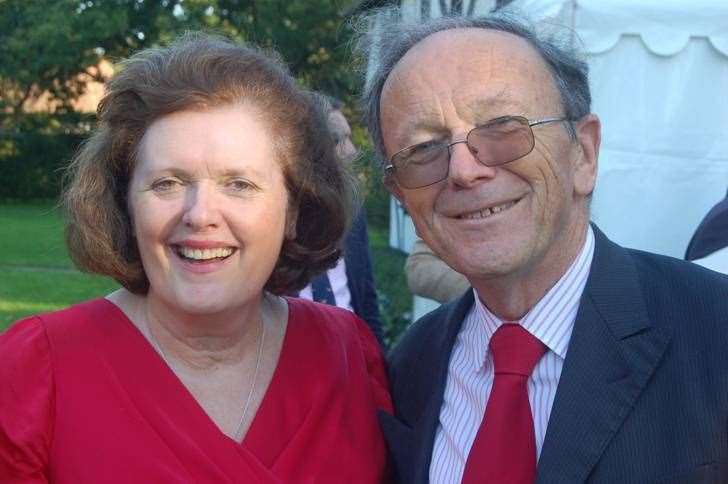 Husband and wife Andrew Patience QC and Adele Williams