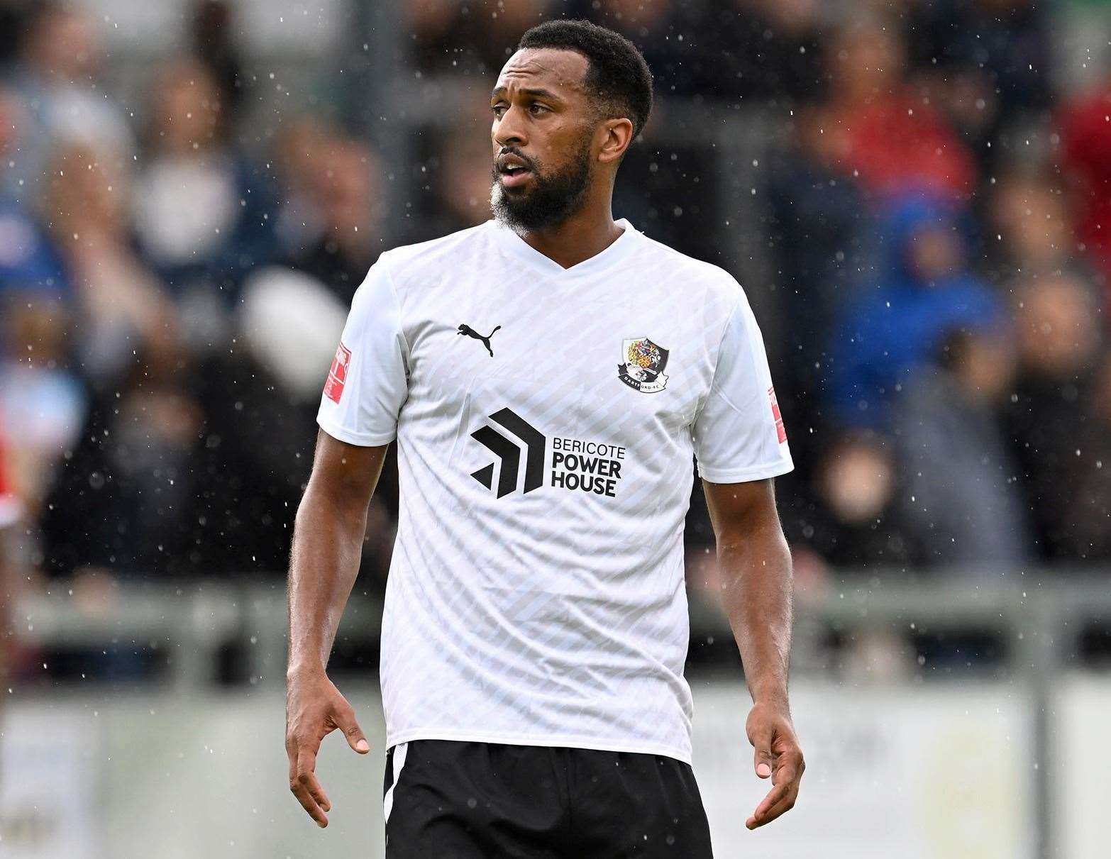 Tyler Christian-Law - came off the bench to score for Dartford last weekend. Picture: Keith Gillard