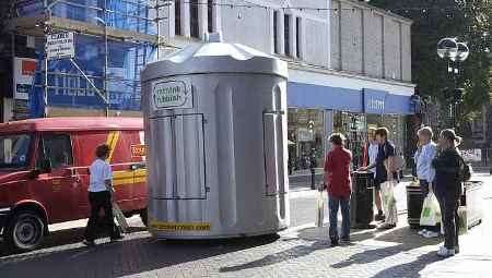 The rubbish bin on the streets of Dover. Picture: DEREK STINGEMORE