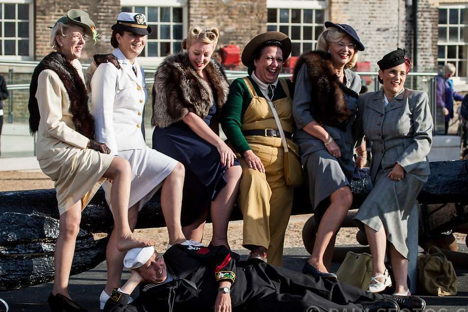 Soak up the Blitz spirit at the dockyard