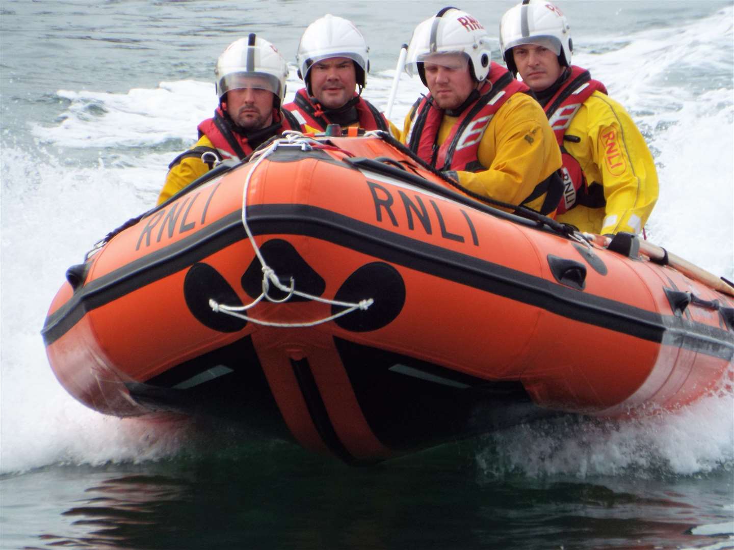 Sheerness inshore lifeboat and crew were called to reports of a boat suffering mechanical issues in the River Medway. Picture: RNLI