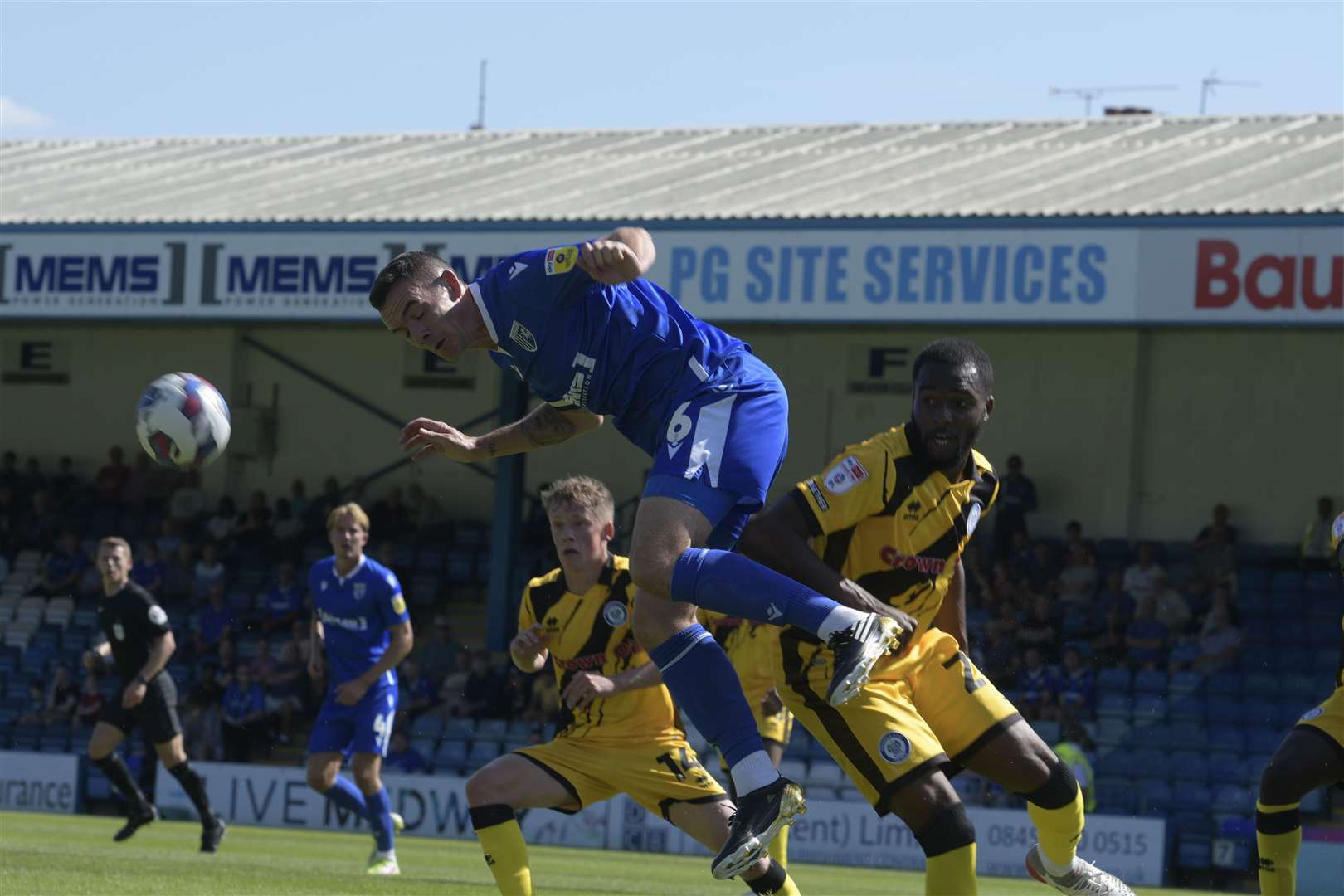 Shaun Williams has been a calming influence for the Gills and played with a sprained ankle on Saturday Picture: Barry Goodwin