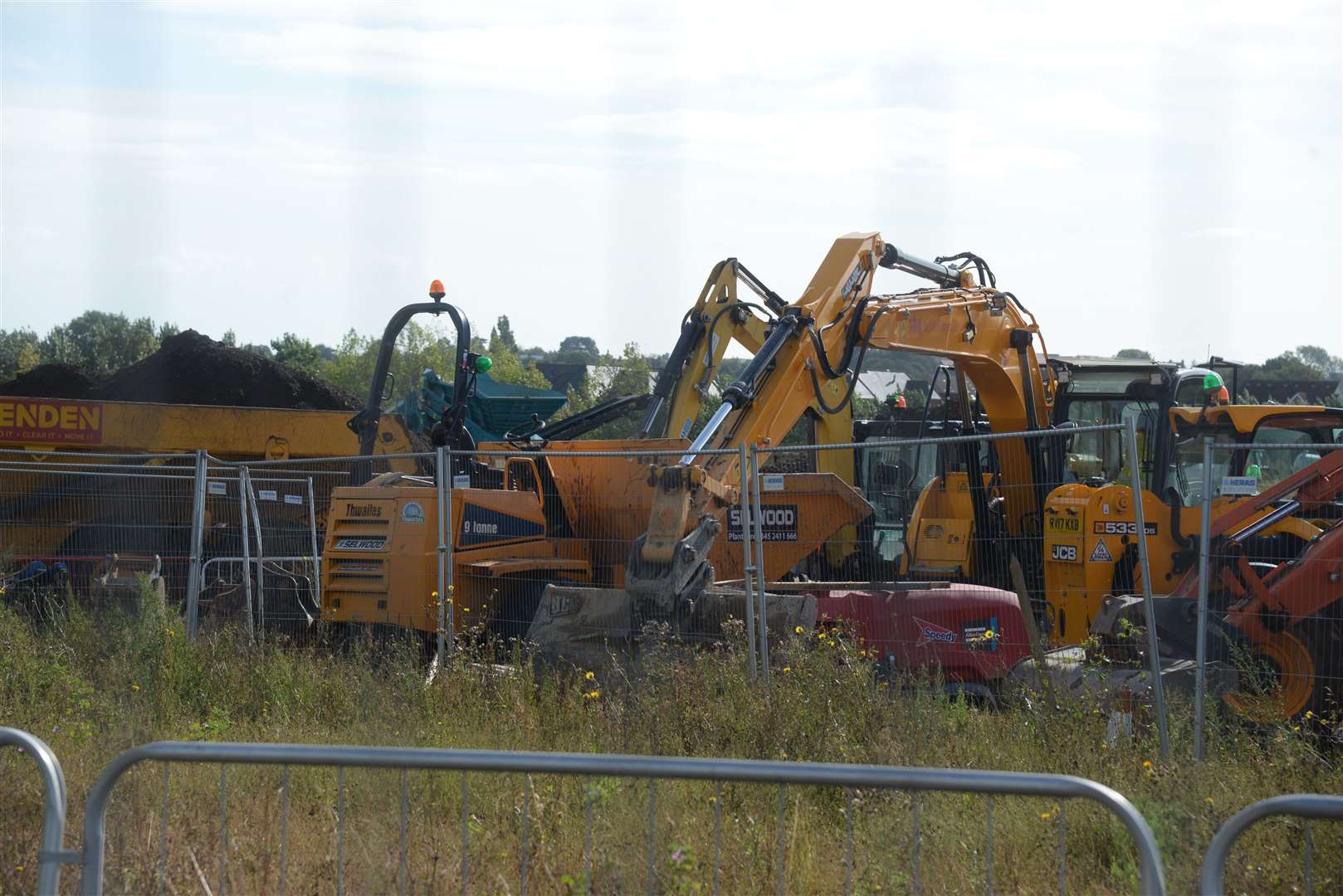 The Saxon Fields development site off Cockering Road, Canterbury. Picture: Chris Davey