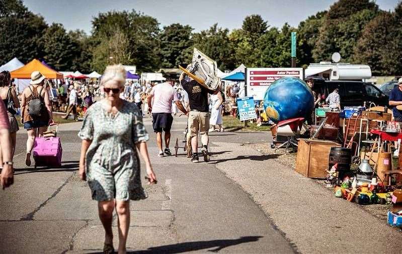 Pick up some great vintage items at Kent’s antiques fairs. Picture: Love Fairs