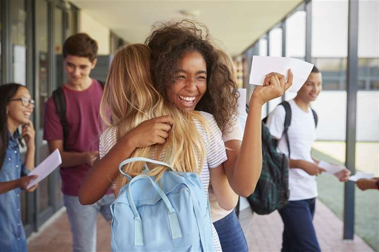 Pupils across the county are picking up their GCSE results this morning. Stock picture