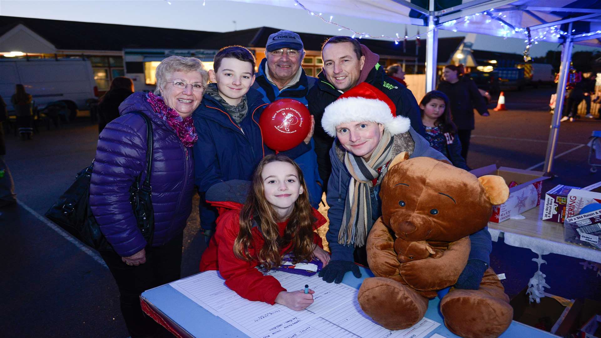 There was a Winter Wonderland at Hampton and a Christmas Fair at Briary