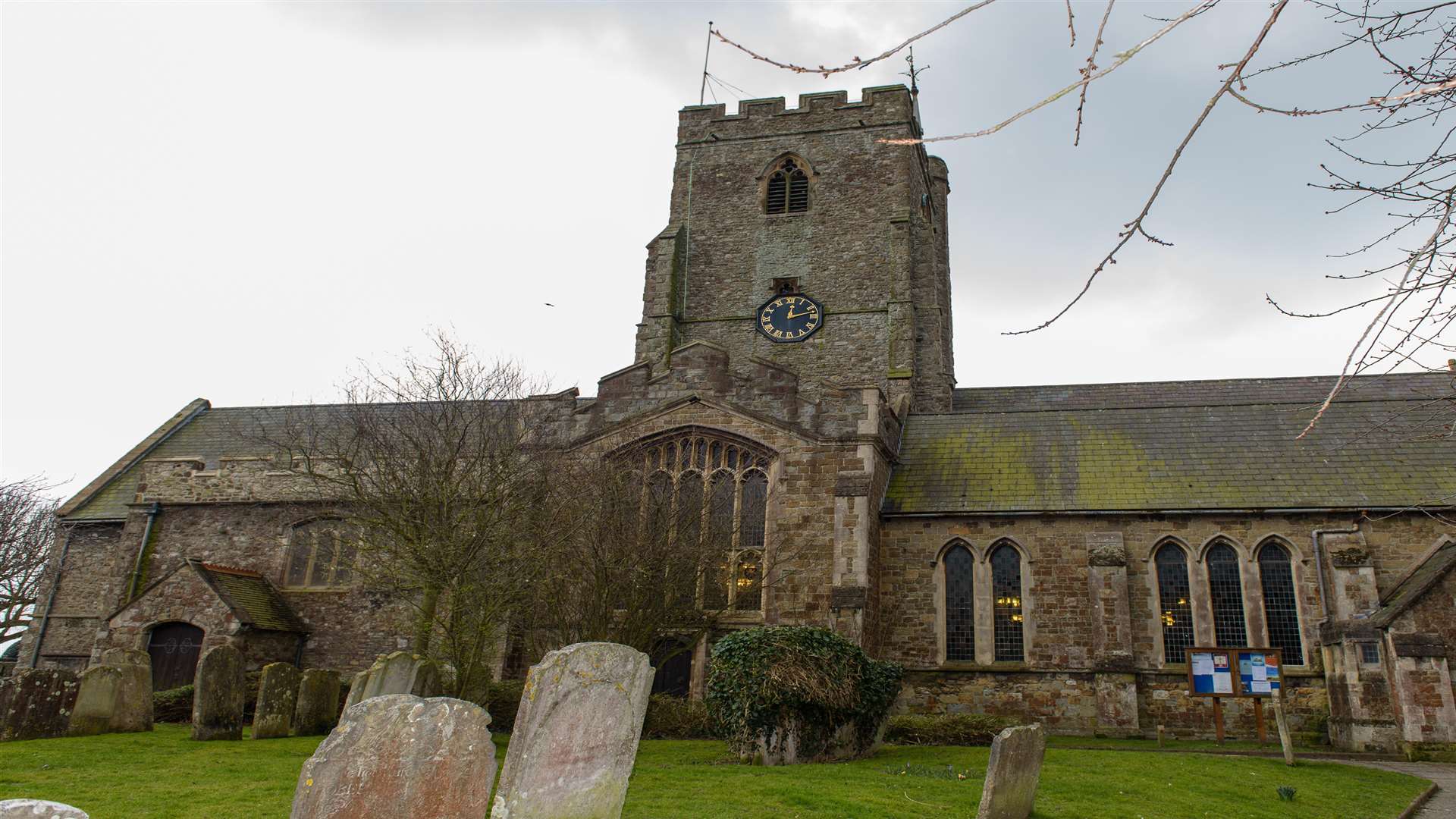 St Mary and St Eanswythe's church