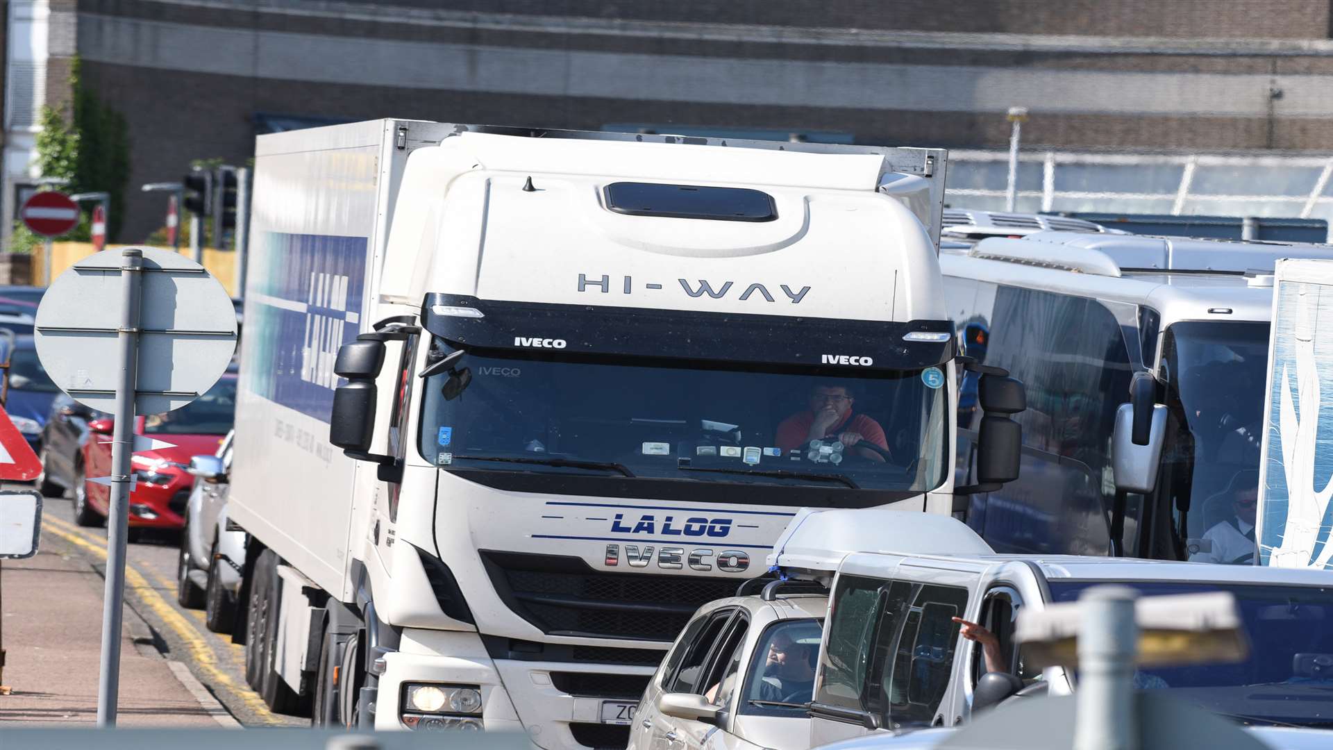 Delays heading to the Port of Dover. Library image.