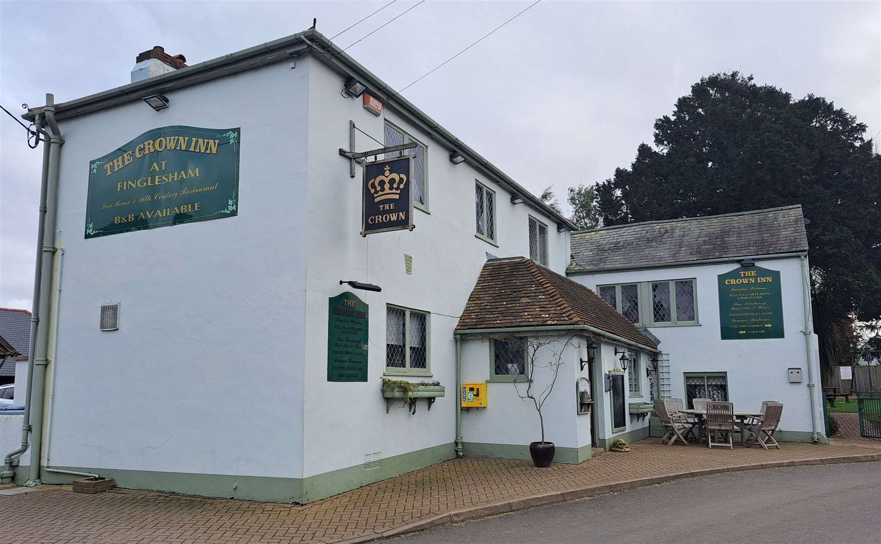 The Crown Inn at Finglesham near Deal