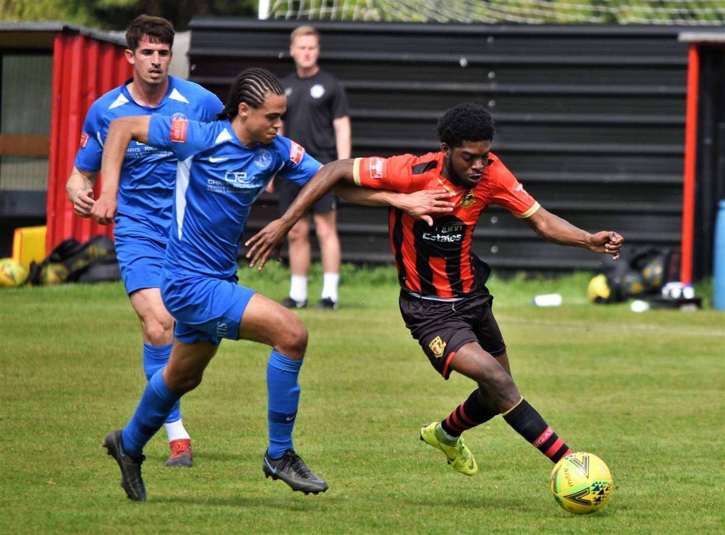 Sittingbourne lost 2-0 at home to Herne Bay on Good Friday Picture: Ken Medwyn